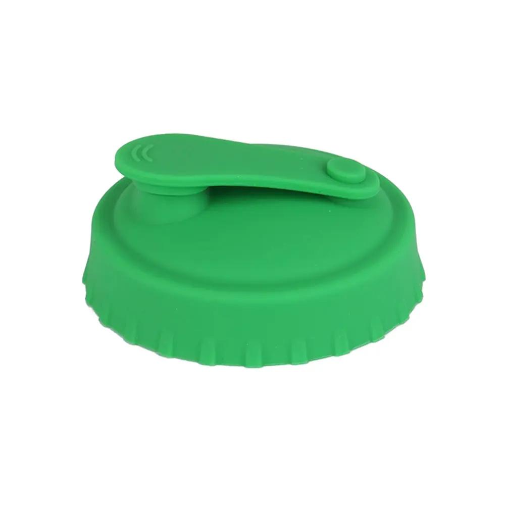 2 Styles Reusable Silicone Soda Can Lid Sealing Cover Protective Stopper for Beer Drinks Juice Beverage Coke Can Lids