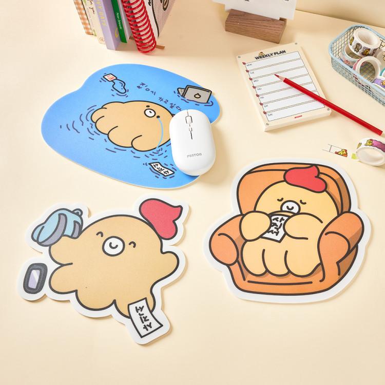 MOONO Emoticon Portable Mouse Pad Desk Terrier