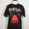 MIDNIGHT Полная и Тотальная M Футболка Черная Мужская Логотип Группы Унисекс Футболка