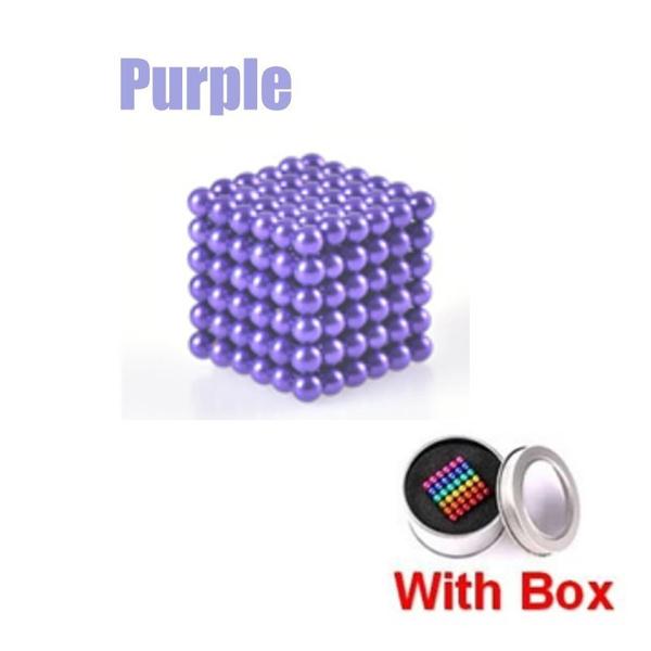 Newly 216PCS Magic Ball Cube Ball Leisure Puzzle Magic Beads Creative Decompression Colorful Magic Ball Holiday Gift