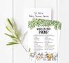 Inkdotpot Игровой набор Baby Shower из 50 игр BabyA AlphabetA ABCA Игра Safari Jungle Animals Party