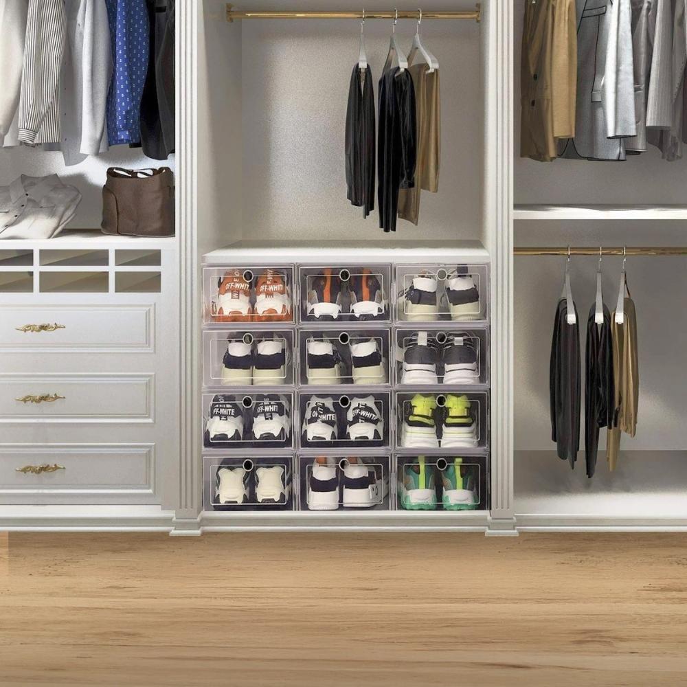Shoe box, shelf, cabinet, toys, cosmetics, strong, modular, 33x23x14 cm