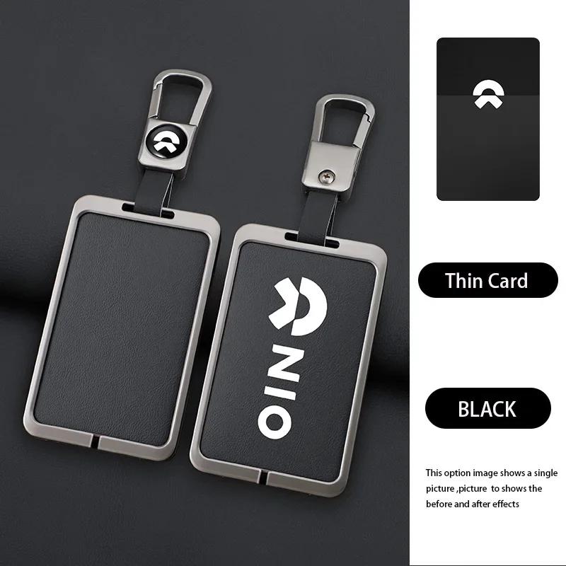 Чехол-футляр для смарт-карты-ключа NFC из цинкового сплава для Wei Lai Nio Et5 Et7 Es7 Ec7 Es6 Es8 Ec6, Защитный держатель, Аксессуары