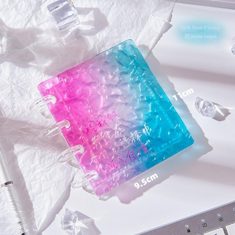 Цветной альбом для фотокарточек "Колотый лед" 3 дюйма, альбом для коллекционирования карточек айдолов, новый альбом для карточек, унисекс