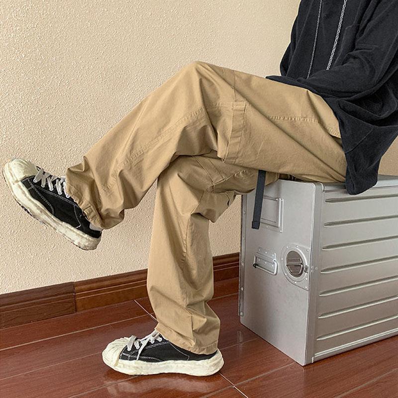 Мужская одежда Y2K Черные брюки-карго Спортивные штаны Брюки Широкие спортивные штаны Корейская модная одежда Уличная одежда Techwear для мужчин