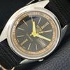Б/У винтажные мужские часы SEIKO 5 AUTOMATIC 7009A из Японии с черным циферблатом a435026-2 R122-a435026
