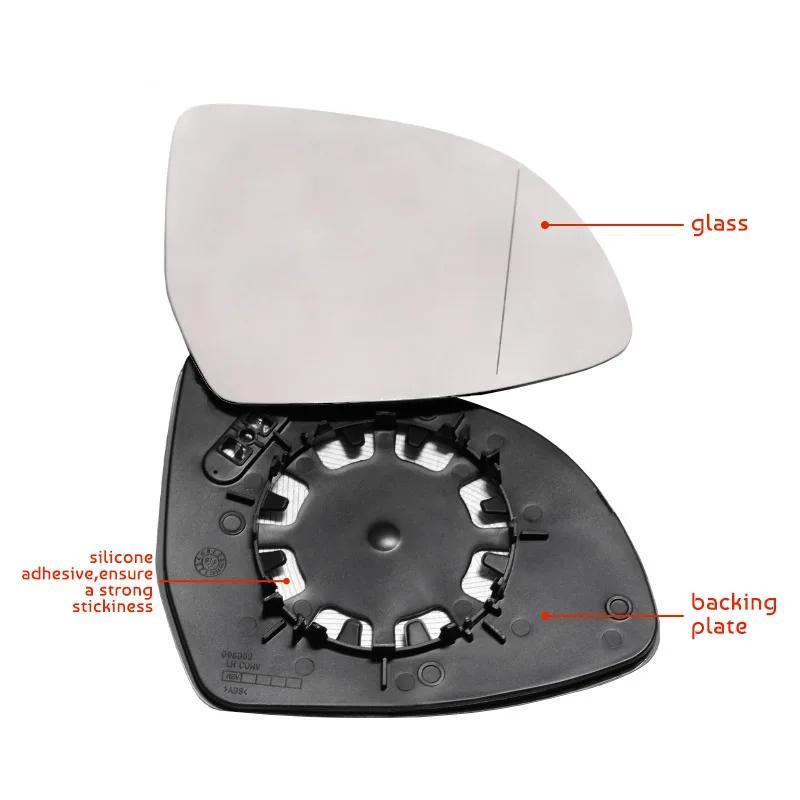 Side Mirror For BMW X3 G01 X4 F26 G02 X5 F15 G05 X6 F16 G06 2015-2019 Heated Glass Lens Wing Rear Mirror Glass Replacement