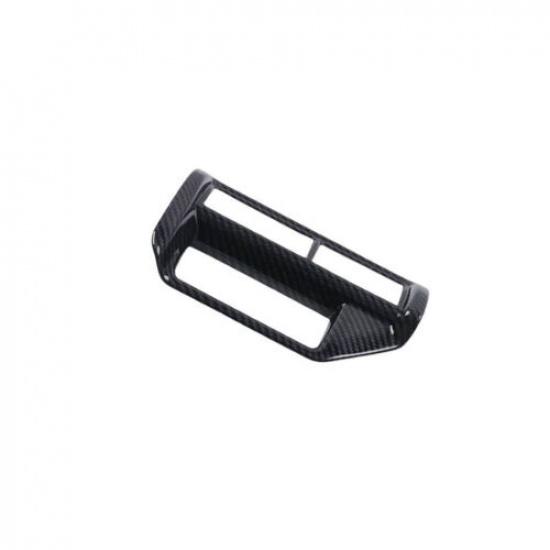 Carbon Fiber Headlight Switch Button Trim For Mitsubishi Eclipse Cross 2018-2023