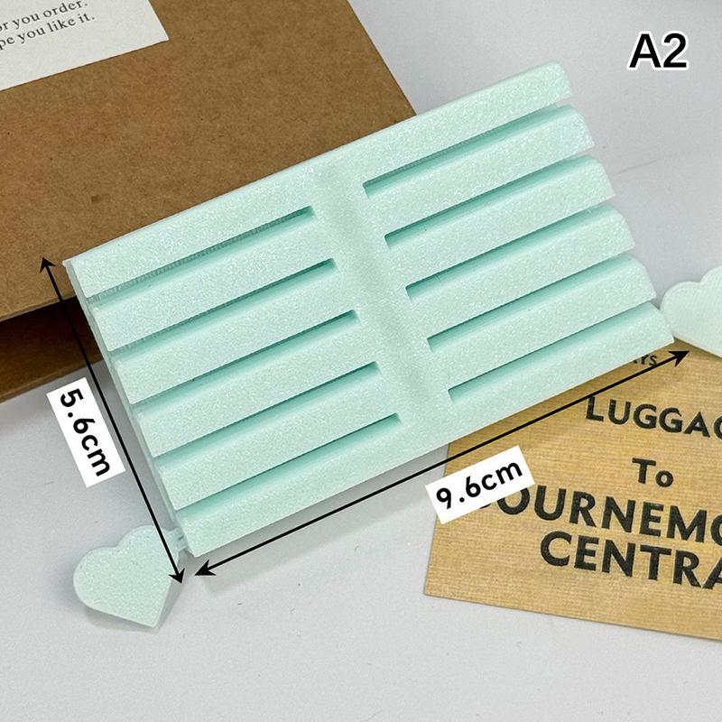Colorful Nail Art Display Holder Storage Box for Transfer Paper Organizer for Nail Foil Stickers Suitable for Home and Salon Use