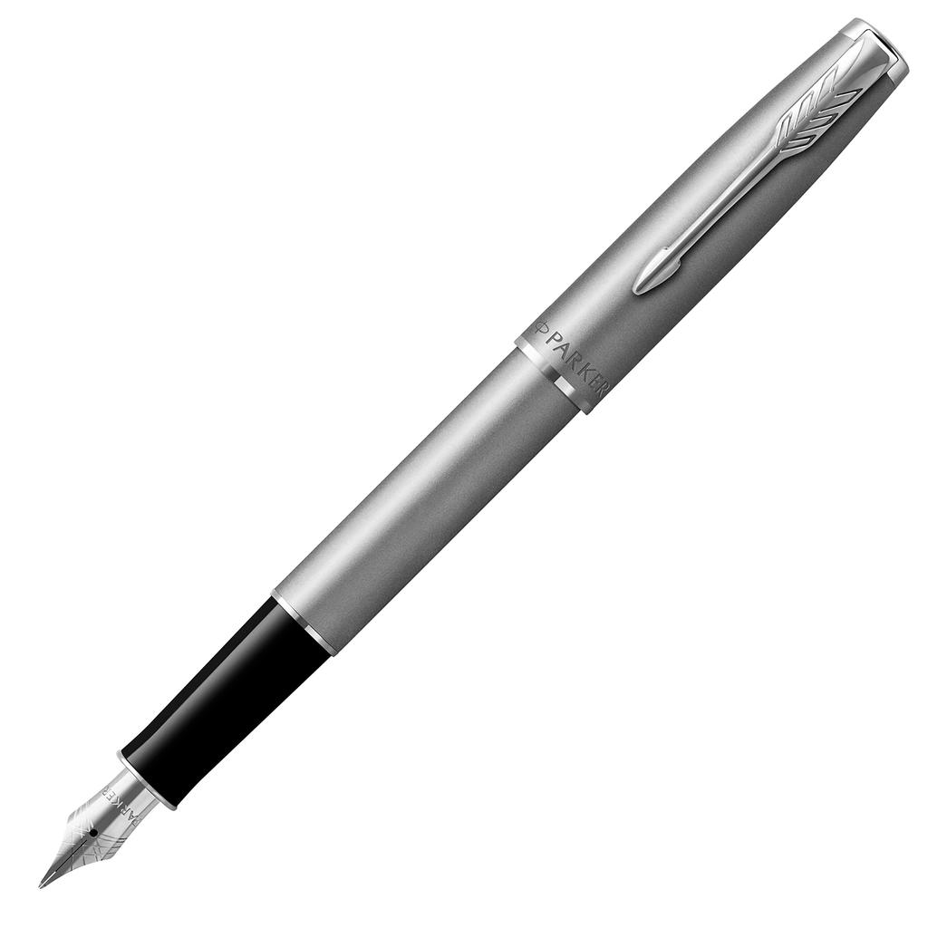 Parker Перьевая ручка Sonnet Essential Sandblast CT Fine Point в подарочной коробке, подлинный импортный продукт 2146877Z