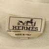 HERMES Made in Italy Cashmere Blend Short sleeve T-shirt L Ivory Men's Used