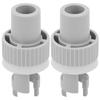 2Pcs Air Valve Connector Kayak Inflatable Hose Converter Rowing Boats Accessories
