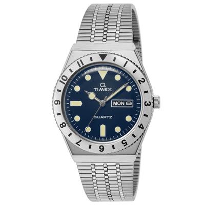 Часы Timex Q Timex TW2V18300 Синий циферблат Импортные [TIMEX] Мужские [Обычный продукт] [Товары]