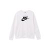 Sportswear Club Fleece Logo Print Pullover Sweatshirt Women Tops White DQ5833-100