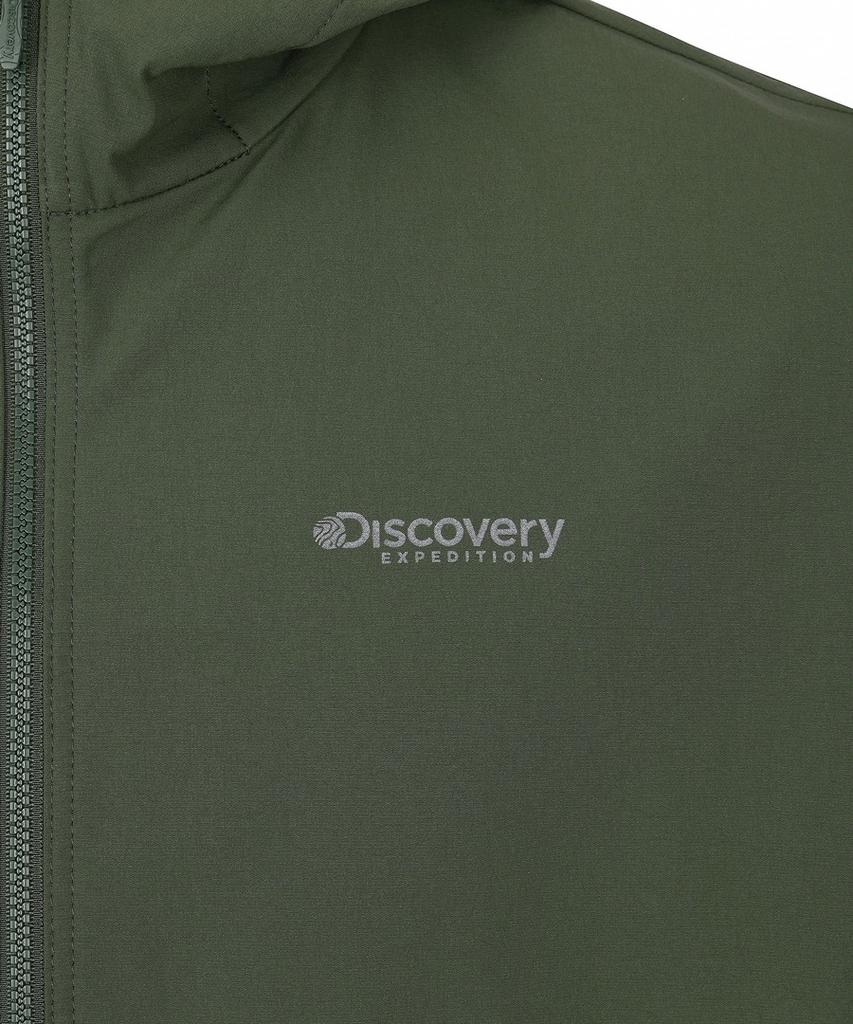 Мужская тканая тренировочная куртка с капюшоном Discovery Expedition Prevona (D/Хаки)