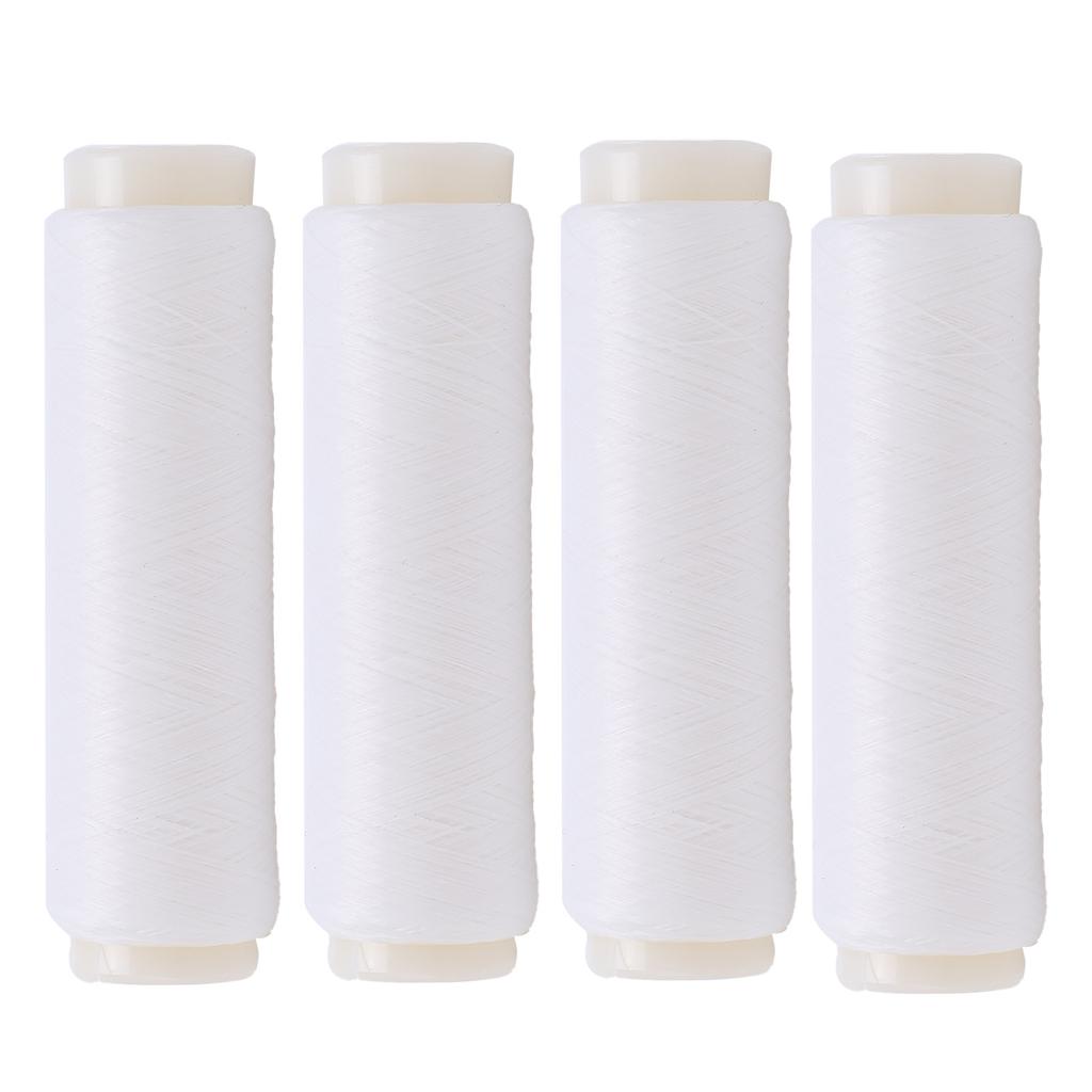 4pcs 100 200m Invisible Nylon Fishing Rubber Band Line High Elastic Fishing AccessoriesNumber 4