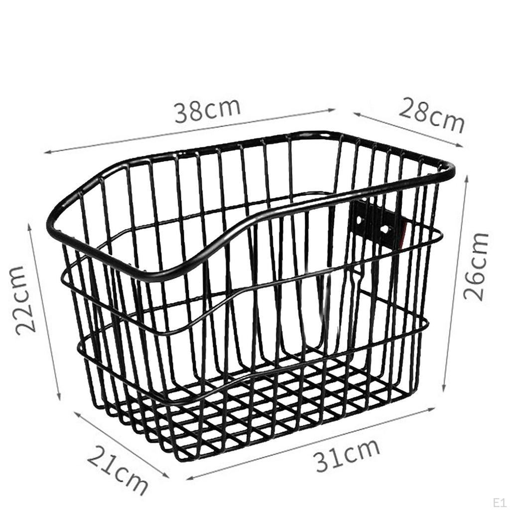 Bike Rear Basket Quick Release Universal for Outdoor Cycling Road