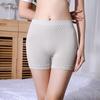Women Underpants No Hemming Flat Angle Comfortable Seamless Anti-pilling Soft Anti-septic Tummy Control Safety Pants