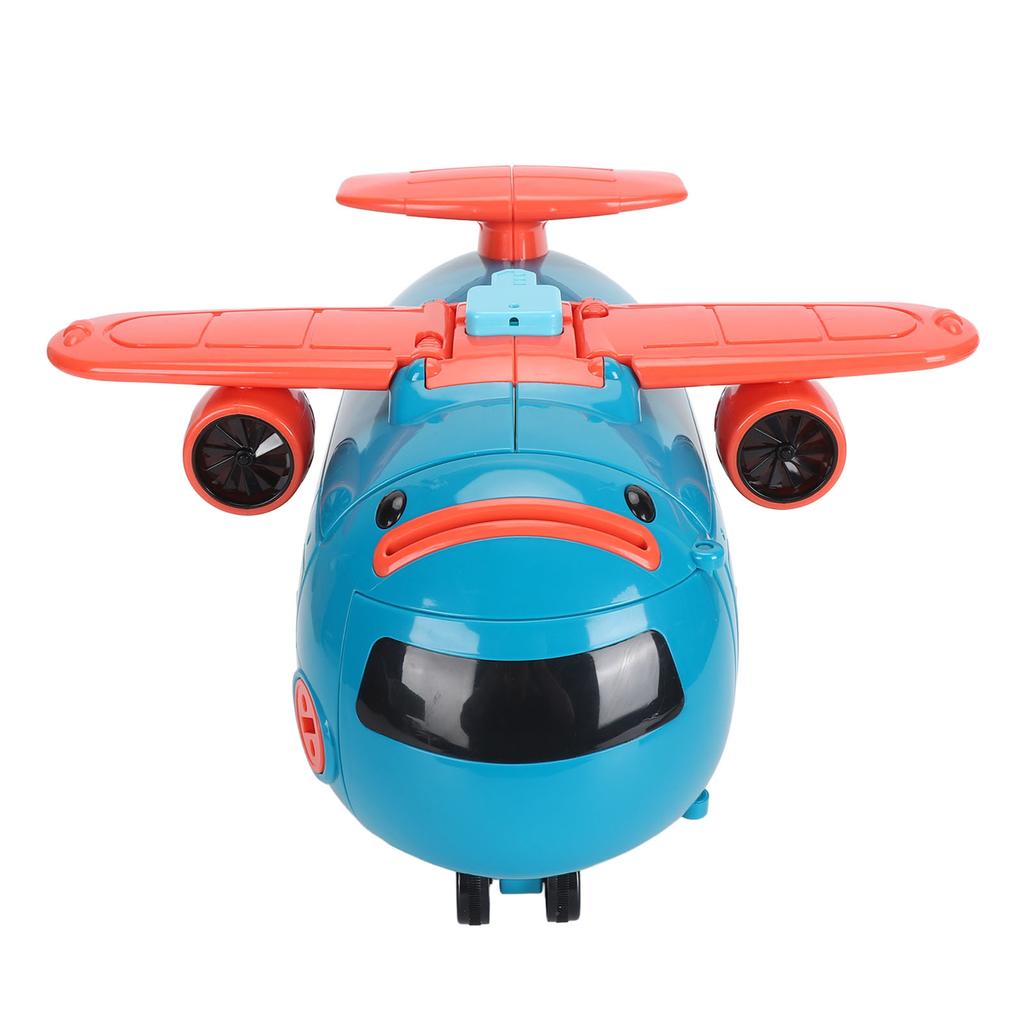 Трансформация самолета 3 в 1 рулевое колесо симулятор вождения денежный банк мультфильм электрический трек