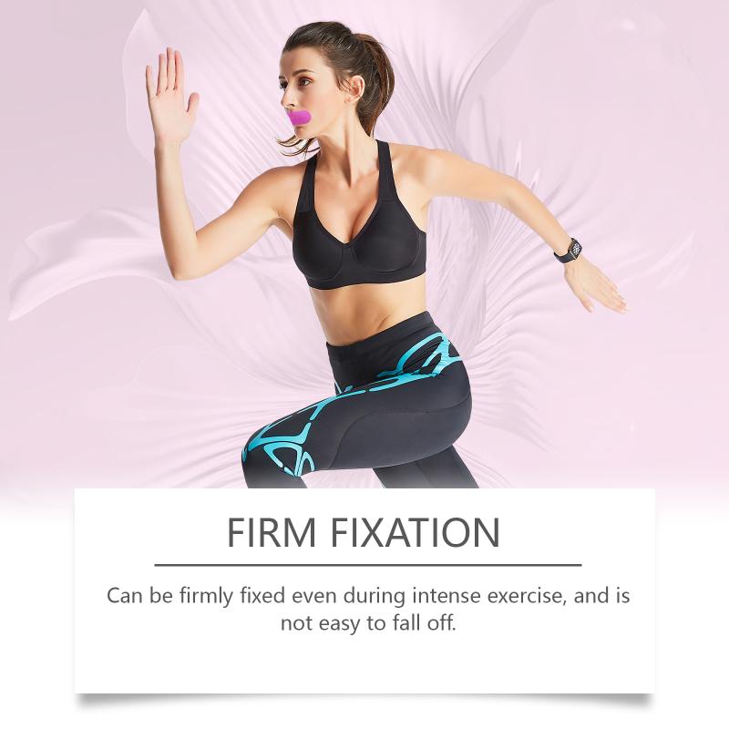 Athletic Breathable Mouth Patch for Sports Comfortable Portable Airflow Tape for Running and Outdoor Use