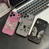Чехол-бампер для iPhone с блестками, бантом и стразами, алмазный Bling задняя крышка для 17 16 15 14 13 pro Max 17PROMAX 17PRO
