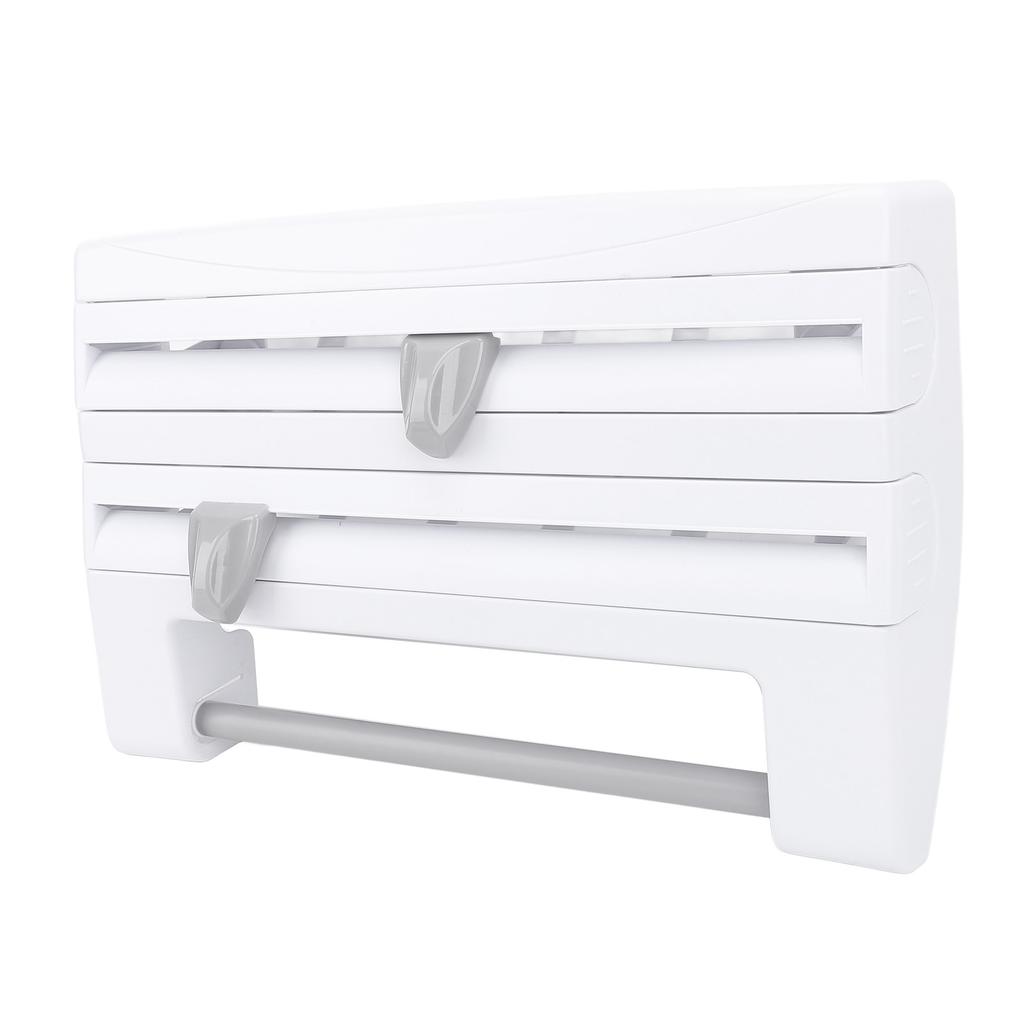 Диспенсер для кухонной фольги настенный, простой в установке, многоцелевой диспенсер для фольги для домашнего использования