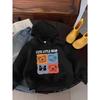 Bear Patterned Casual Sporty Hoodie Trendy Fun Sweatshirt for Autumn Winter - Comfortable Everyday Wear