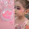 Bright Glitter Butterfly Sticker Self Adhesive Multi DIY Purpose Body And Decoration Face Makeu D1L3