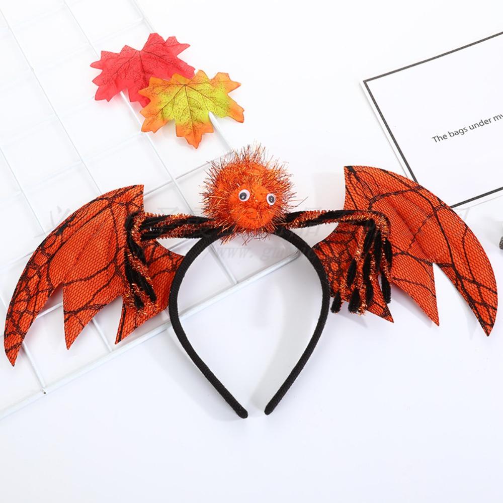 Headwear Bat Headband Ghost Spider Headband Funny Halloween Hairband  Ladies