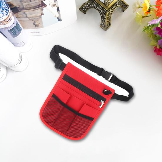 Поясная сумка для медсестры с несколькими карманами, водонепроницаемая пряжка на молнии, регулируемая ткань Оксфорд, инструменты для кормления, поясная сумка, больничные принадлежности