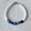 KIETIMOOR Lapis Pearl Bracelet (Silver925)
