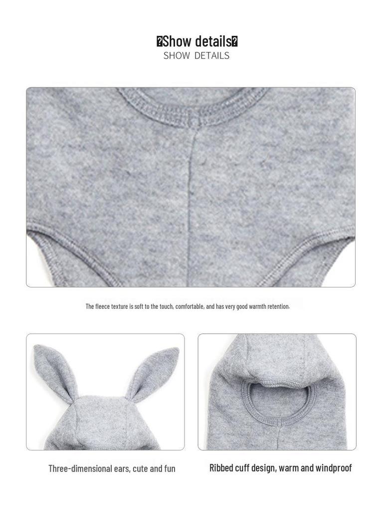 Модная детская шапка с защитой ушей на осень/зиму 2025 года