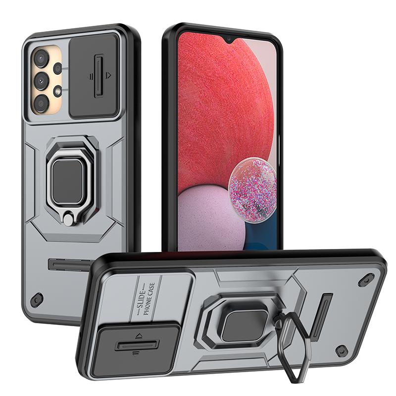 Slide Camera Lens Protector Armor Case For Samsung Galaxy A13 5G Military Grade Bumpers Ring Cover