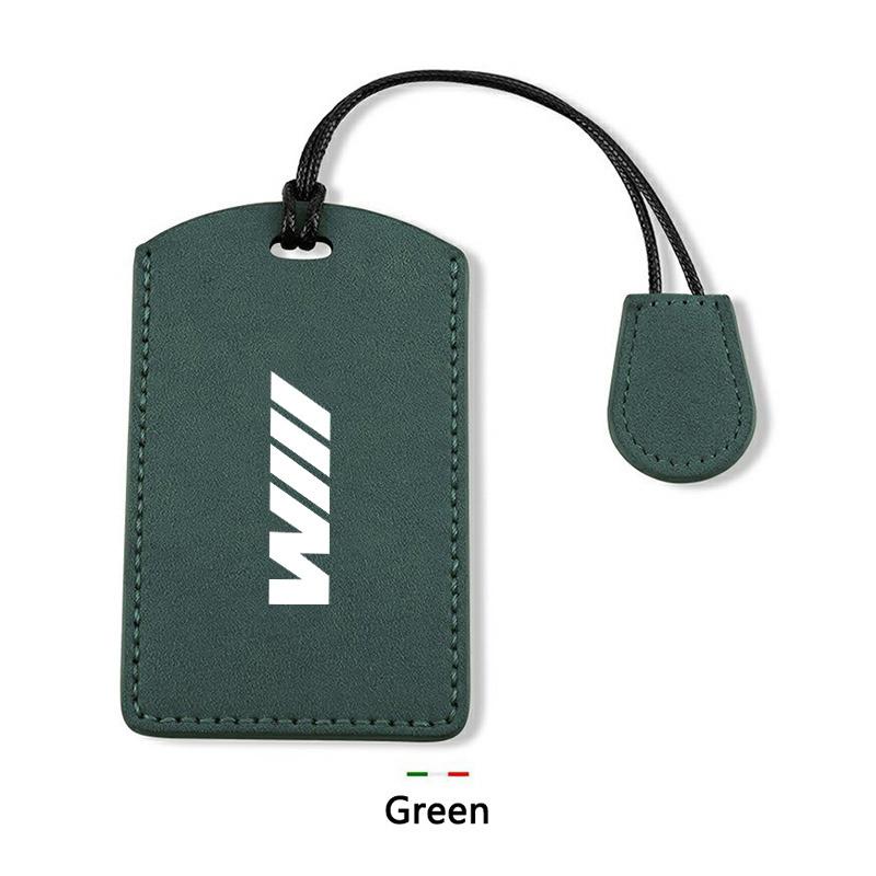 Suede Leather Car Smart NFC Card Key Case Cover Protector Shell Fob For BMW M 3 5 7 Series X1 X3 X5 X6 X7 535le Auto Accessories FY6