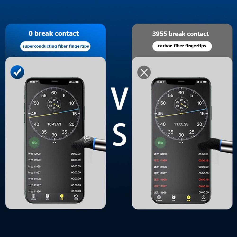 1-10 пар напальчников для большого пальца, сенсорные, влагоотводящие, для PUBG Mobile, игровые аксессуары