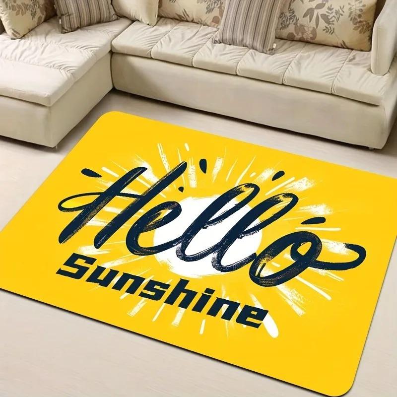 1PC Teddy Dog Pattern Door Mats Kitchen Rugs Non-Slip Pop arts design Bedroom Rugs Bath Mat Carpet for Home Sink Laundry Decor