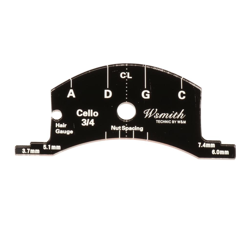 Violin Bridge Multifunctional Template Reference Tool for Cello Viola 4/4 Violin