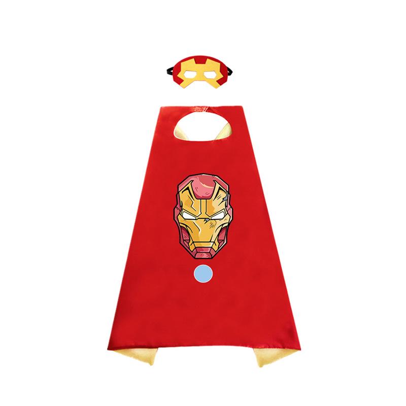 Kids' Superhero Cape & Mask Set for Halloween