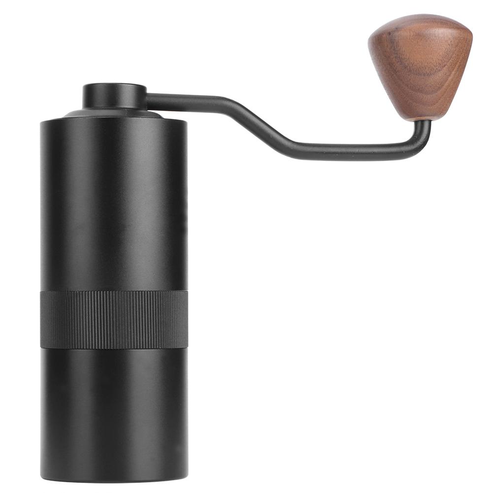 Мини-ручная кофемолка из нержавеющей стали, кофемолка, кофемолка, кухонная утварь, черный цвет