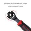 Торцевая головка для шлицевых болтов Torx с головкой, вращающейся на 360 градусов, Универсальная