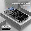 Чехол для телефона N200 Nightmares Skull Design для iPhone 16 15 Pro Max 8 Plus Samsung S24 S23 A54 A35 Redmi Note 13 12 Pro с покрытием из закаленного стекла