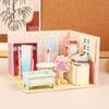 Картонный пазл 3D Дом Комната Магазины Модель Головоломка Игрушки Дети Самодельные Сборные Игрушки