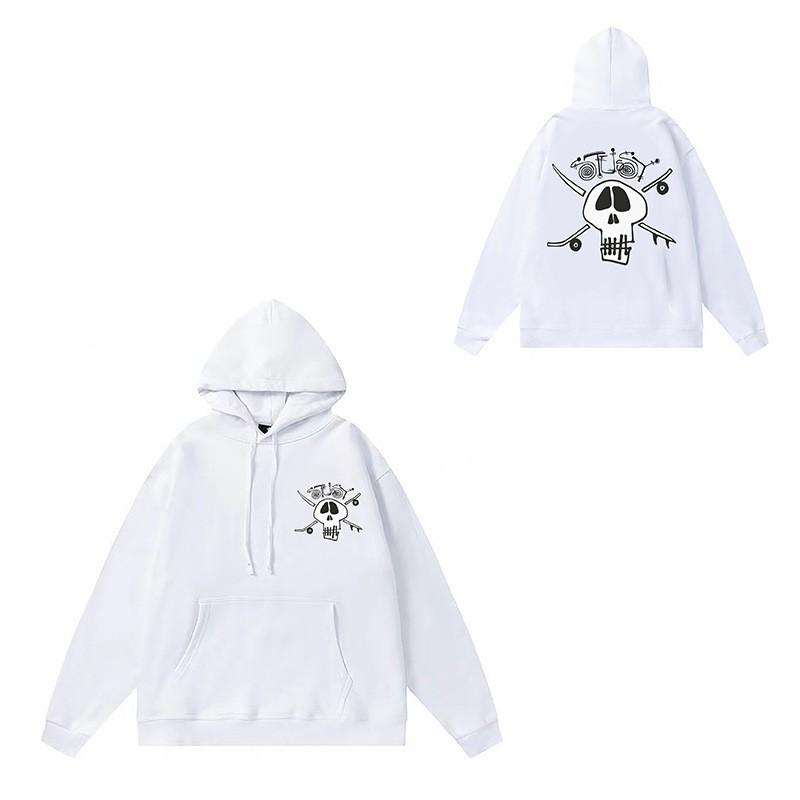 Unisex Hooded Cotton Sweatshirt Streetwear Letter Print Loose Fit Winter Casual Top Teens