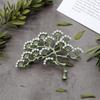 Vintage Leaf Brooch Handmade Pearl Brooch Nature Theme Plant Brooch  Collar Accessories