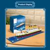 Нетоксичные Moc Креативный Круизный Лайнер Микро Строительные Блоки Diy Настольное Украшение Кирпичики Игрушки Модель Титаника Подарок на День Рождения Рождество