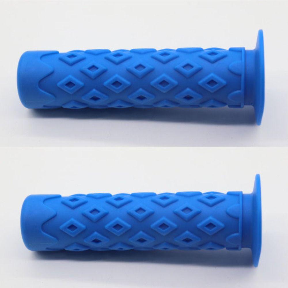 1 Pair Shock Absorption Bicycle Handlebar Cover 10 Colors Rubber Grip Mountain Bike Accessories
