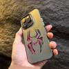 Цветной матовый лазерный чехол-паук для Xiaomi Redmi Note 14 13 12 Pro Plus 12S 11S 11 10S 10 Redmi 13C Ударопрочный бронированный чехол