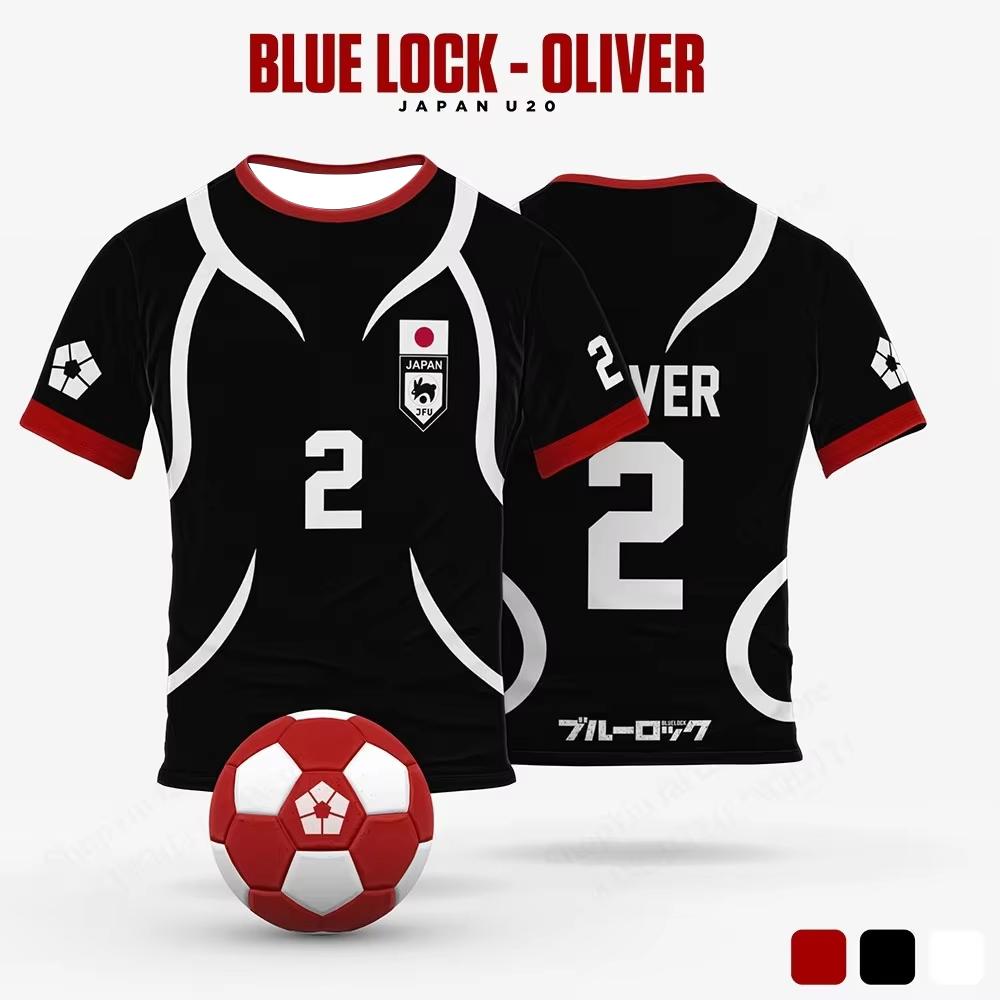 3D Печать Аниме Майка Blue Lock Саэ Итоси Косплей Футболка с коротким рукавом Спортивные Топы для взрослых