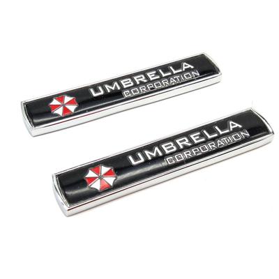 1 шт. Автомобильный стайлинг 3D Алюминиевый сплав Umbrella Corporation Автомобильные наклейки Декали Значок Декорации Значок Автоаксессуары