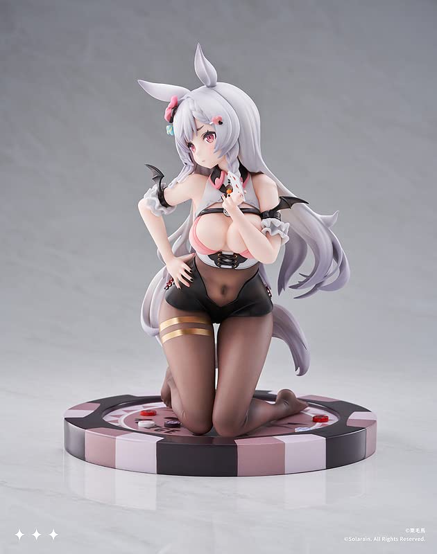 Масштабная пластиковая покрашенная готовая фигурка Lucky Dealer Ashige-chan ver. 1/7